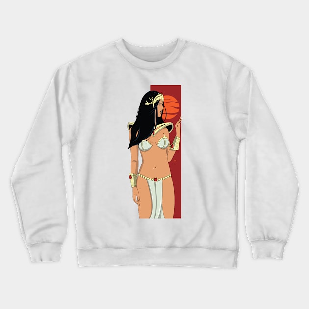 Dejah Thoris (Mars) Crewneck Sweatshirt by andrewcformosa